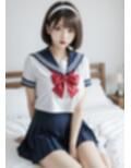 今日だけ！セーラー服っ！！水梨サラ