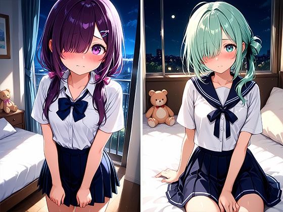 サンプル画像2:内気な地味系彼女はえっちなお願いを断れない  ドキドキ編(となりのコは無防備) [d_638052]