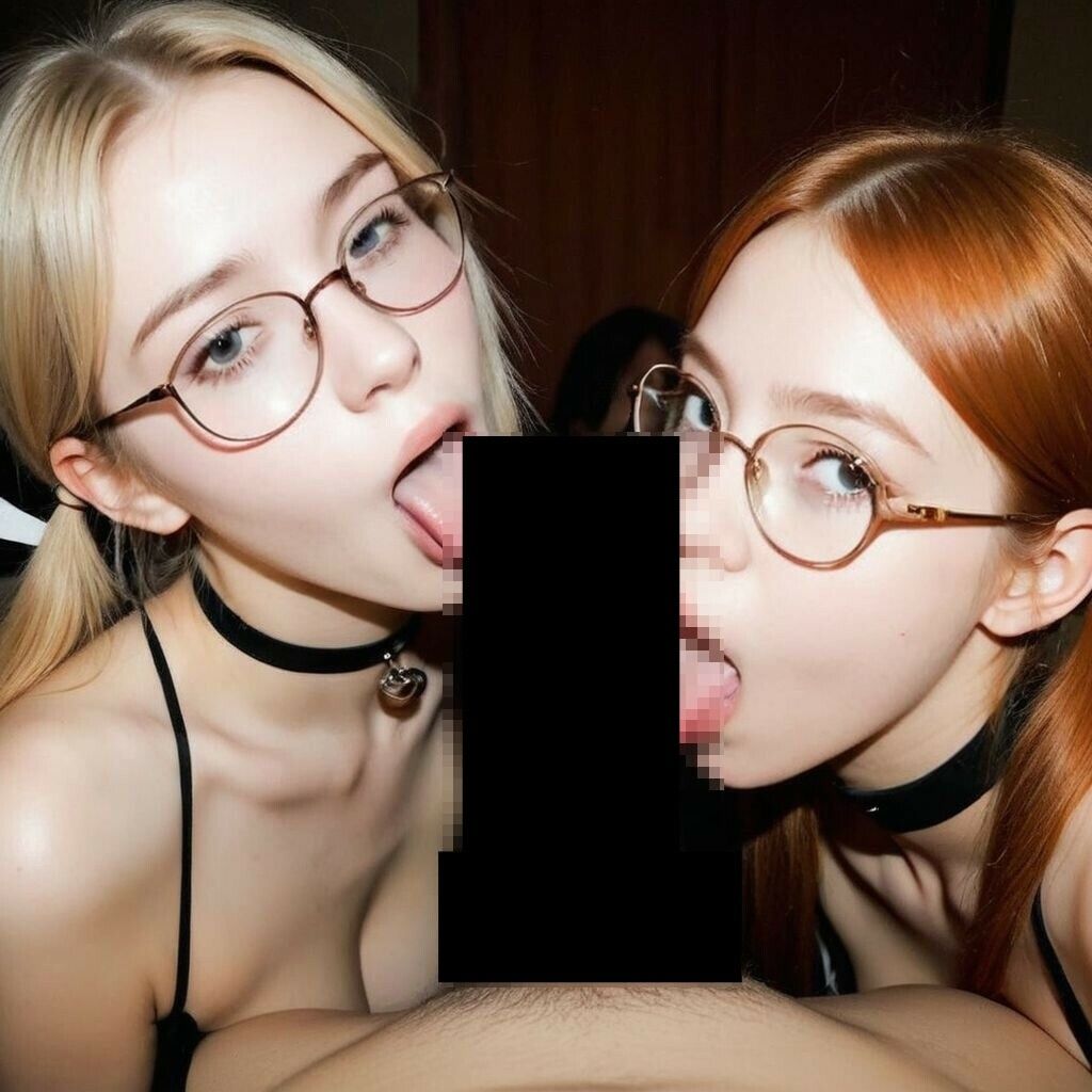 サンプル画像4:国際交流ハーレムフェラ(AI美エロ) [d_638089]