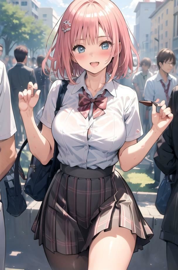 サンプル画像2:【制服の誘惑】 だって見たいんだもん！ いい匂いするんだもん！ ワンチャン土下座してお願いしてみた件  ＃10(日常の誘惑) [d_638184]