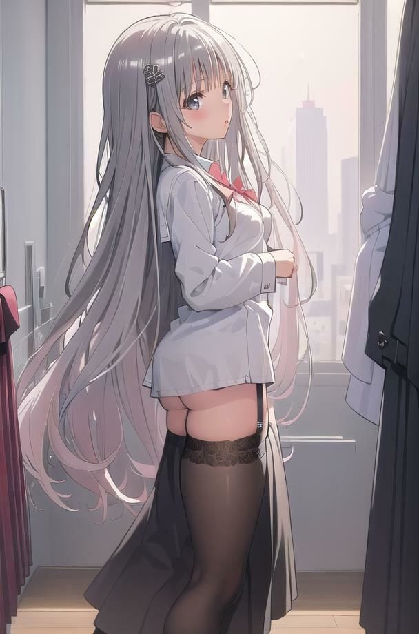 【制服の誘惑】 だって見たいんだもん！ いい匂いするんだもん！ ワンチャン土下座してお願いしてみた件  ＃10 画像4