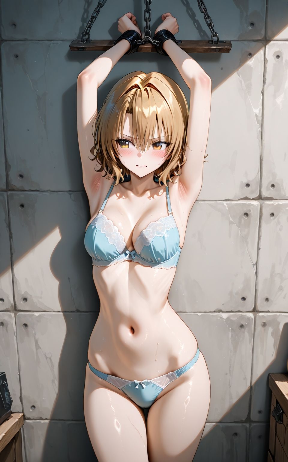 サンプル画像2:AI束縛:籾〇里紗(いちはち) [d_638193]