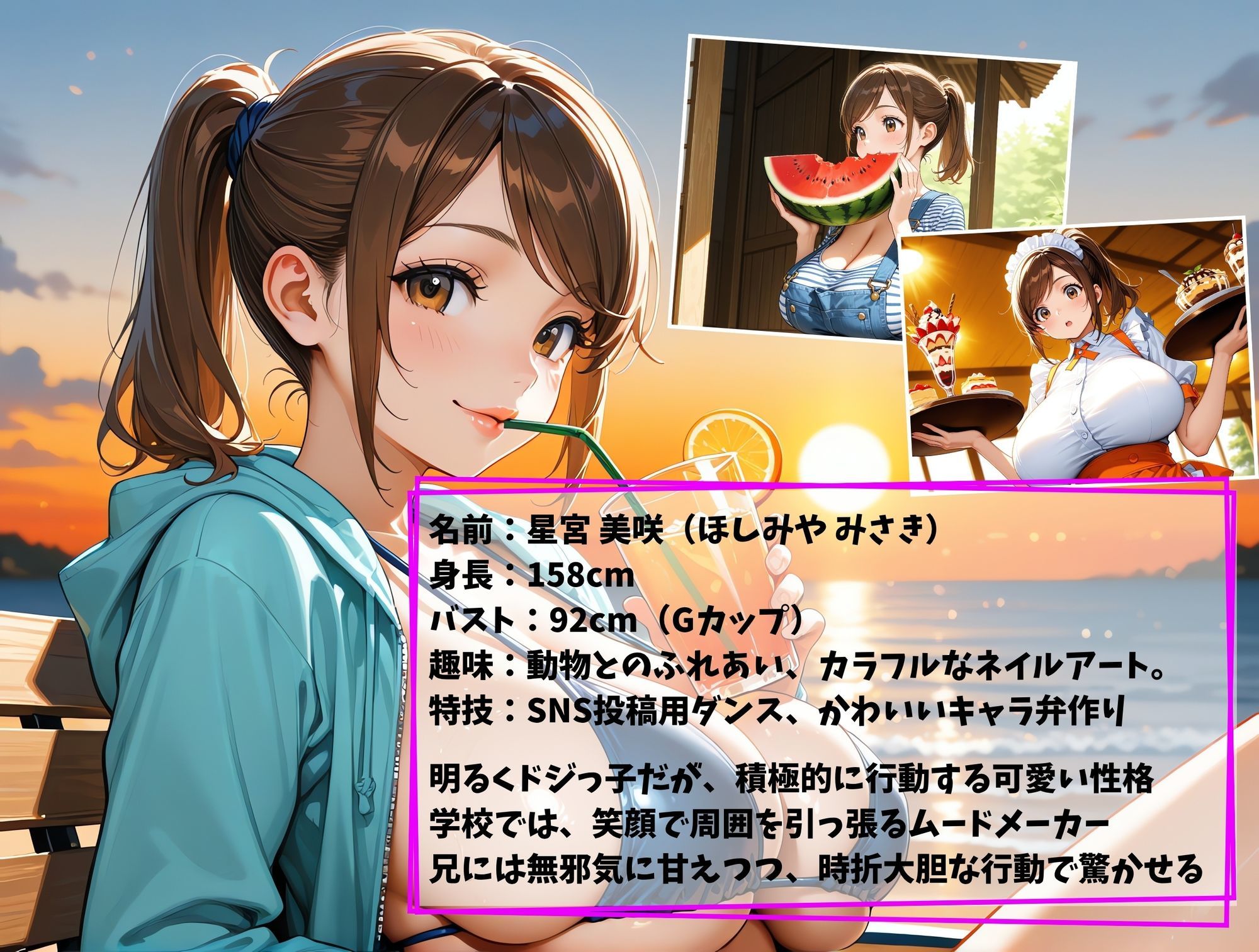 爆乳妹ちゃん夏休み!キモデブ教師と過ごす中出し登校日 画像2