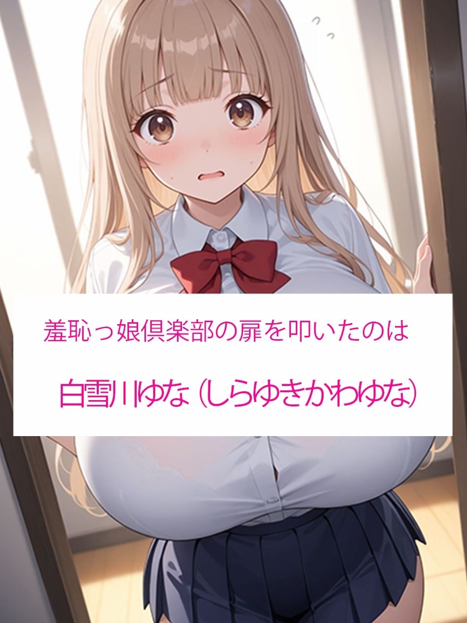 サンプル画像2:羞恥っ娘倶楽部〜羞恥プレイでトロトロにされた体は・・・ゆなの場合(AIこひつじ屋) [d_638319]