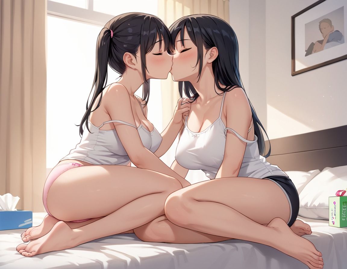 爆乳妹2人と3pしまくり 画像8