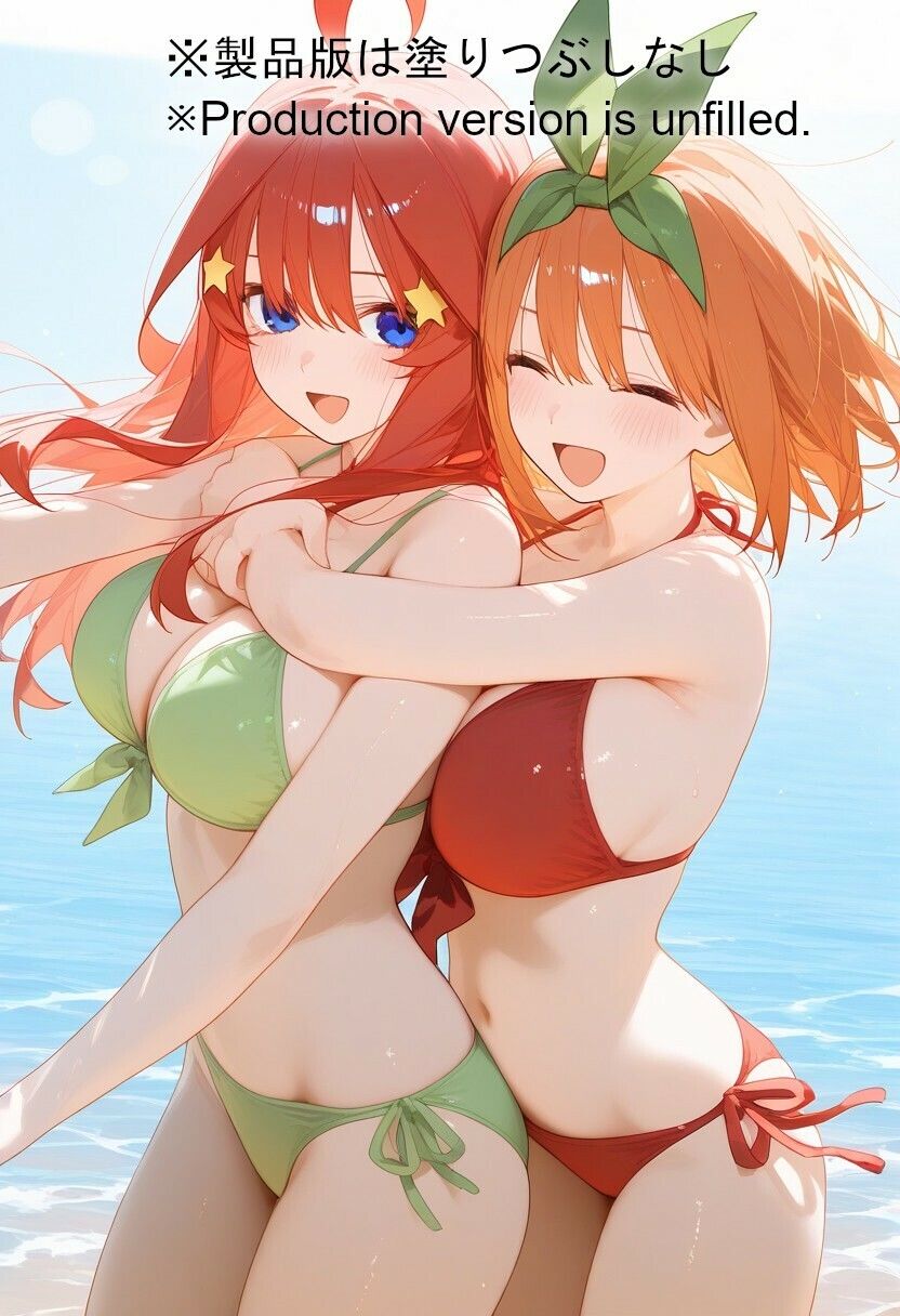 サンプル画像1:ダントツ気持ちいい海えっち 〜中野四葉編〜(あいにP) [d_638410]