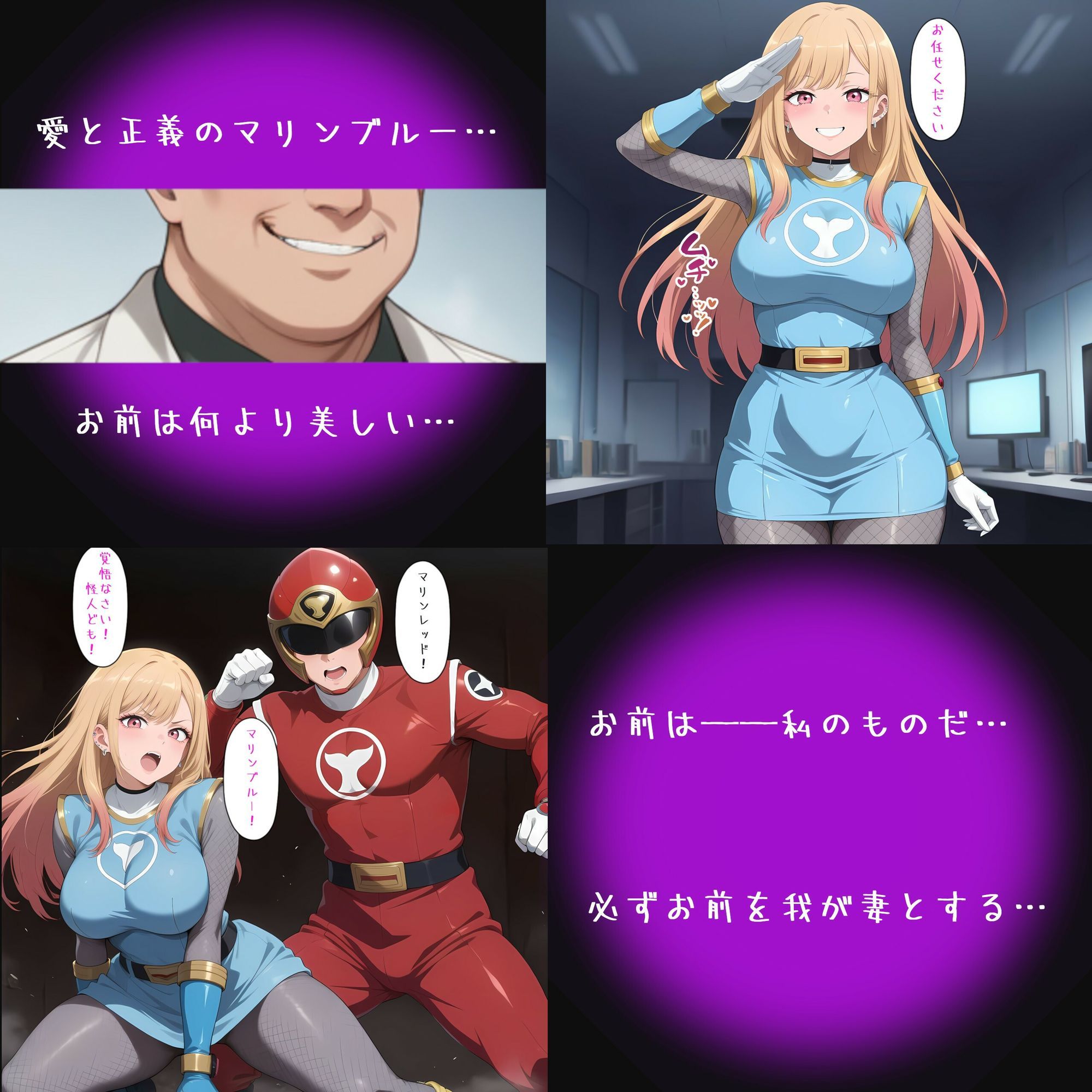 ヒロイン洗脳〜人魚戦隊マリンブルー〜 画像1