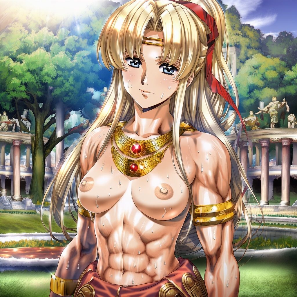 サンプル画像1:古代帝国の闘姫達〜皇帝陛下が妃の尻に敷かれるだけ2〜(cvhiryuu) [d_638620]