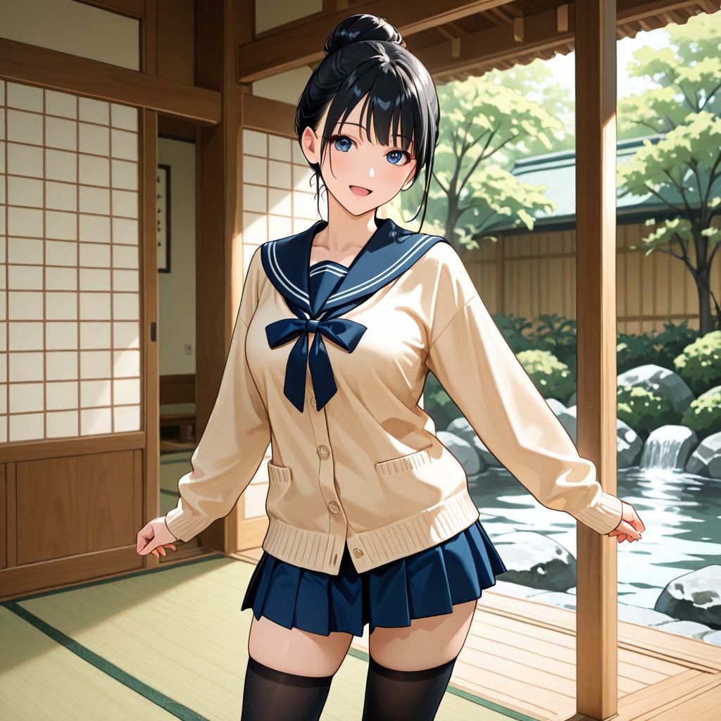 サンプル画像1:ふたなり美女コスプレ写真集 女子校生編(おかかこんぶ) [d_638630]