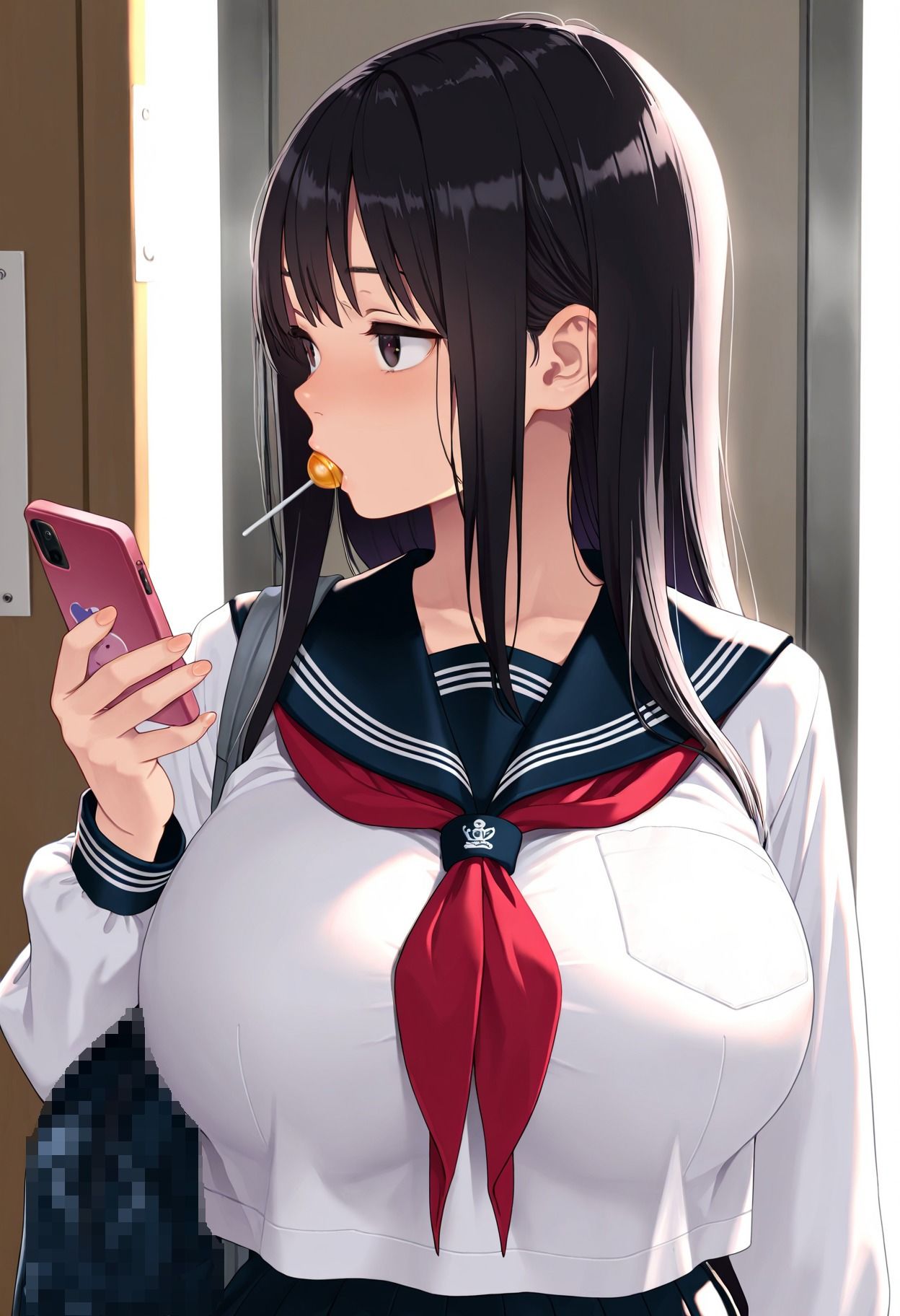 無表情爆乳女子校生を辱めたい 田舎学校の緊縛生活 画像10