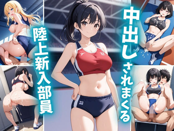 中出しされまくる陸上新人部員