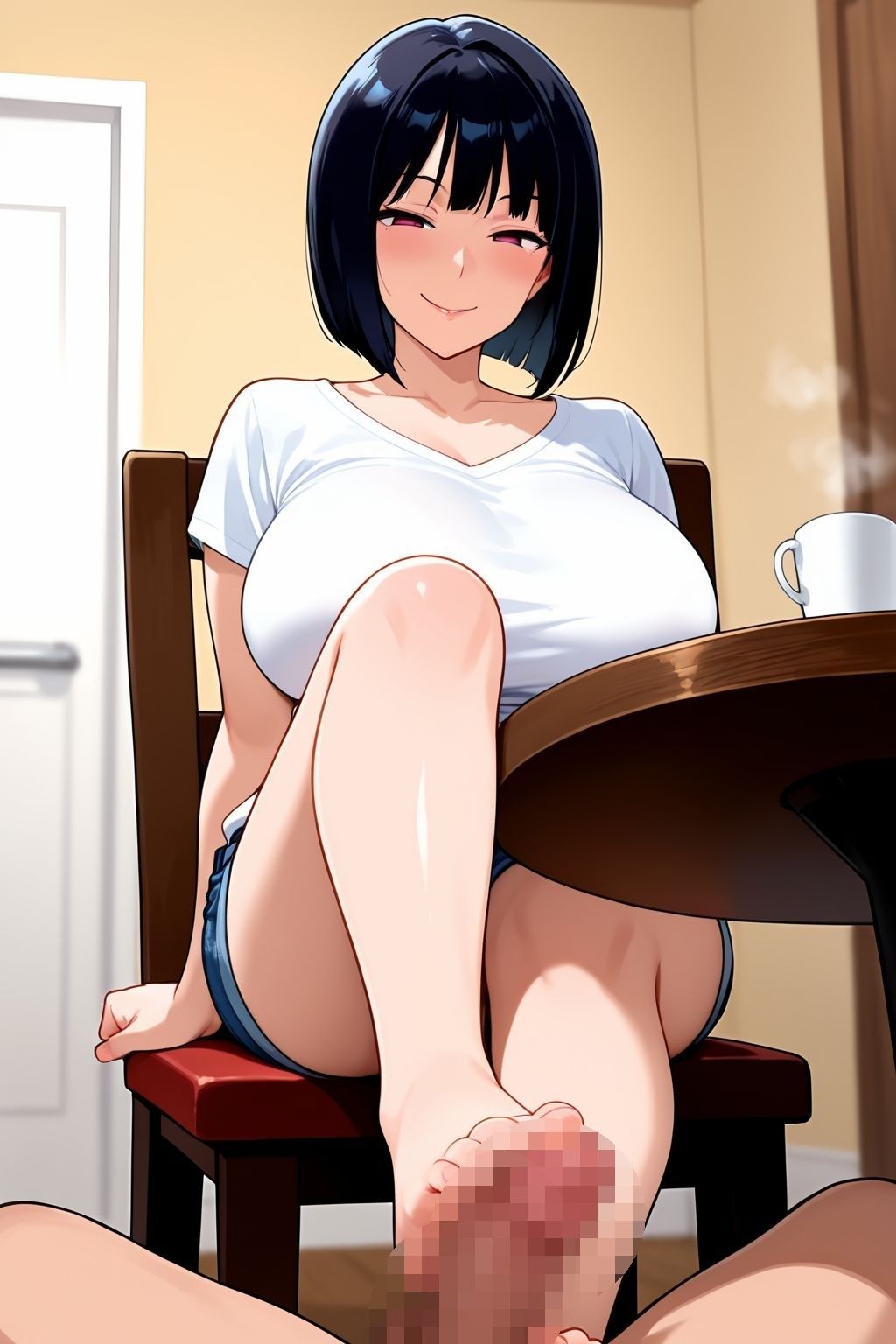 憧れの年上お姉さんはエッチに積極的でした 画像1