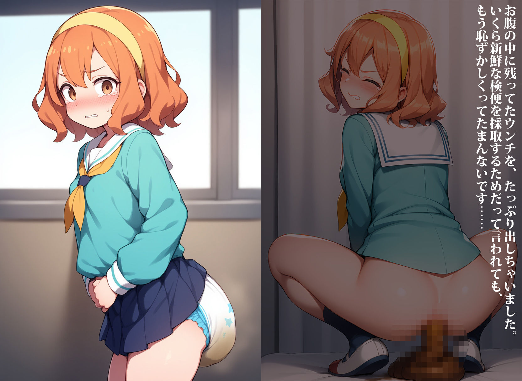 サンプル画像3:係のお仕事〜学校生活でスカトロ奉仕しちゃう女子達〜(性癖ユガ芽) [d_638739]