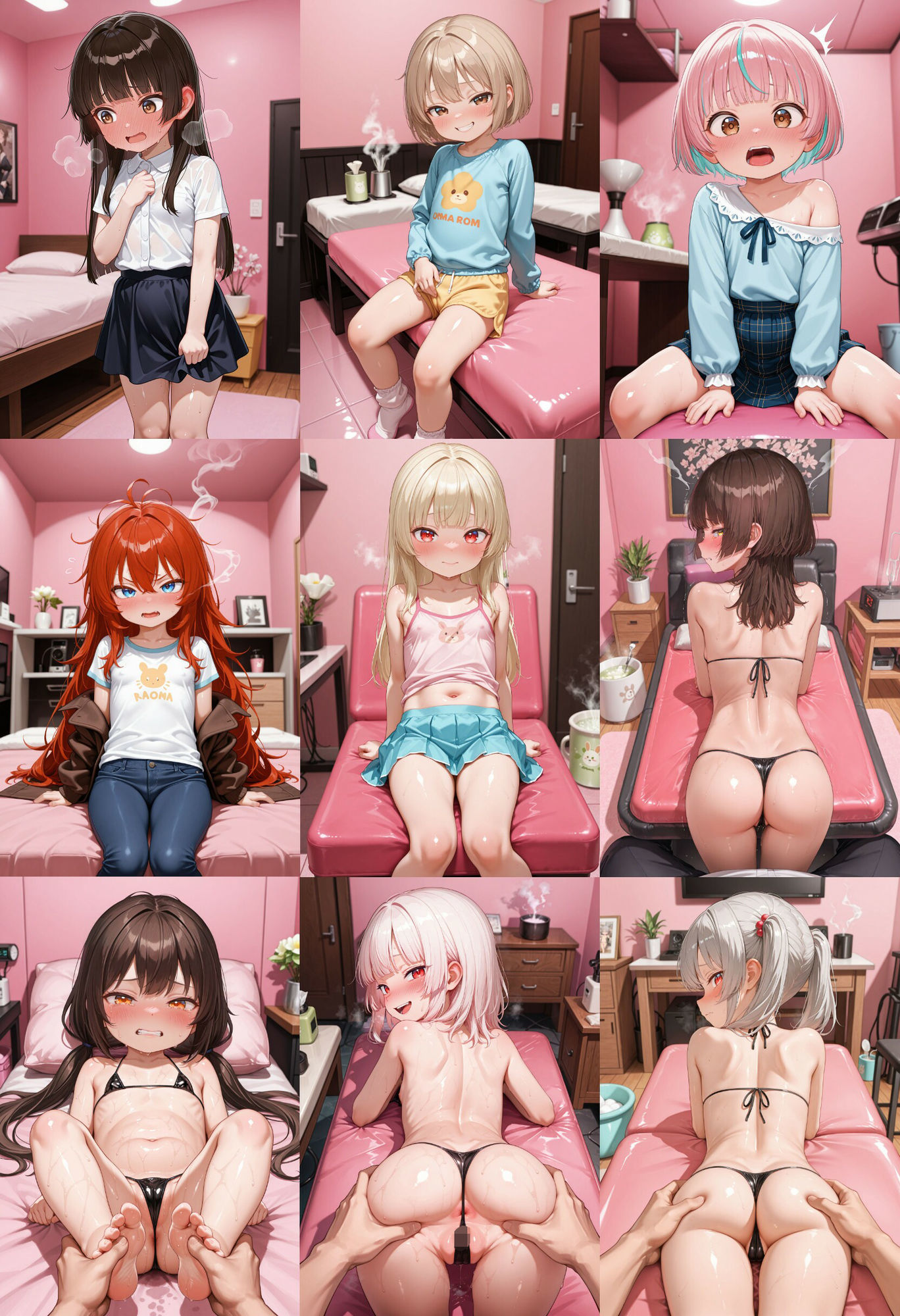 サンプル画像1:LOVE AROMA 〜淫靡な香りで身体乱れて〜(Kagari-AIart) [d_638840]