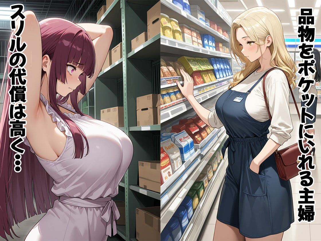 万引き主婦〜取り調べ&NTR〜(CG500枚) 画像1