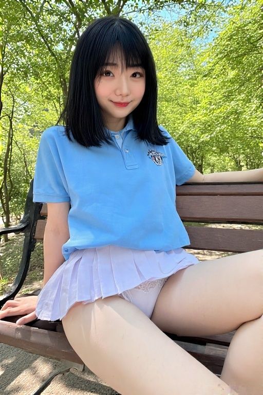 サンプル画像2:女子大生彼女公園デートパンチラ画像集(榊原大造) [d_638928]