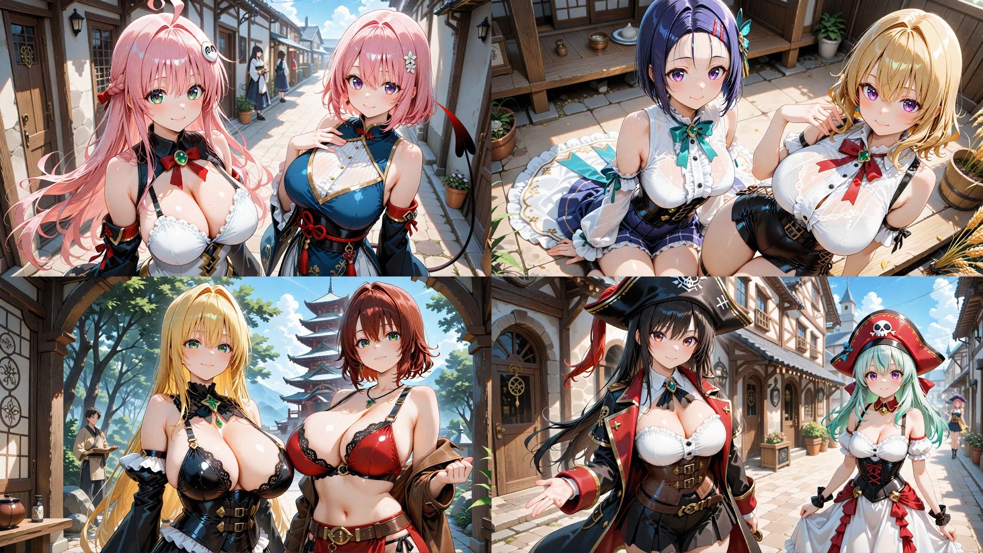 サンプル画像1:ToLOVEるヒロイン異世界堕ち 〜モンスターに囚われ快楽に溺れる〜(はやぶさ工房) [d_638946]