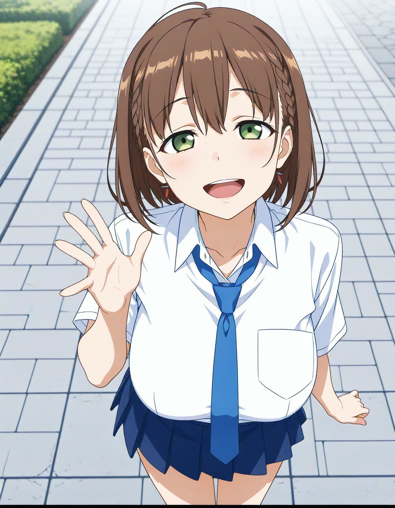 サンプル画像1:たわわっ娘といちゃいちゃっと(せんぱっち) [d_639053]