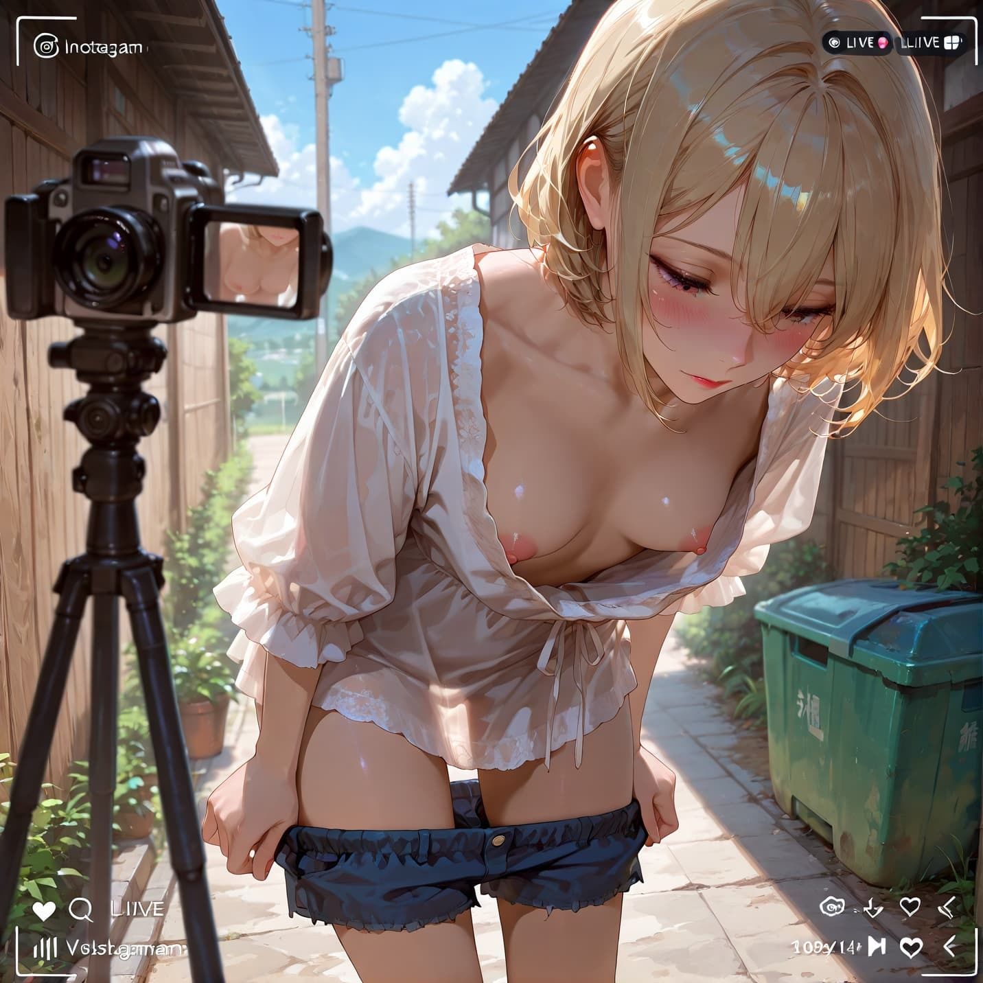 サンプル画像6:LIVE  生配信中(pepe labo) [d_639099]