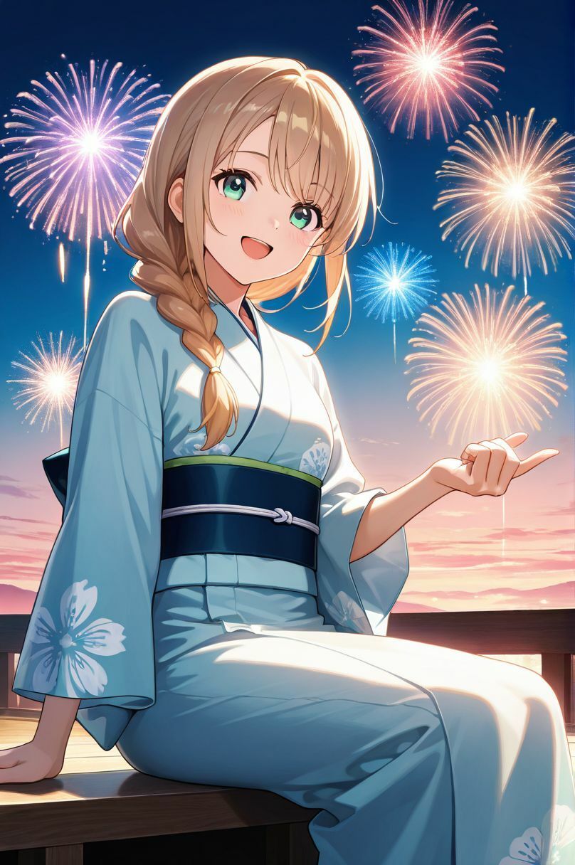 サンプル画像2:けもラボ★図鑑『ひらひら浴衣と、ひみつの耳と。』(けも☆ラボ記録) [d_639135]