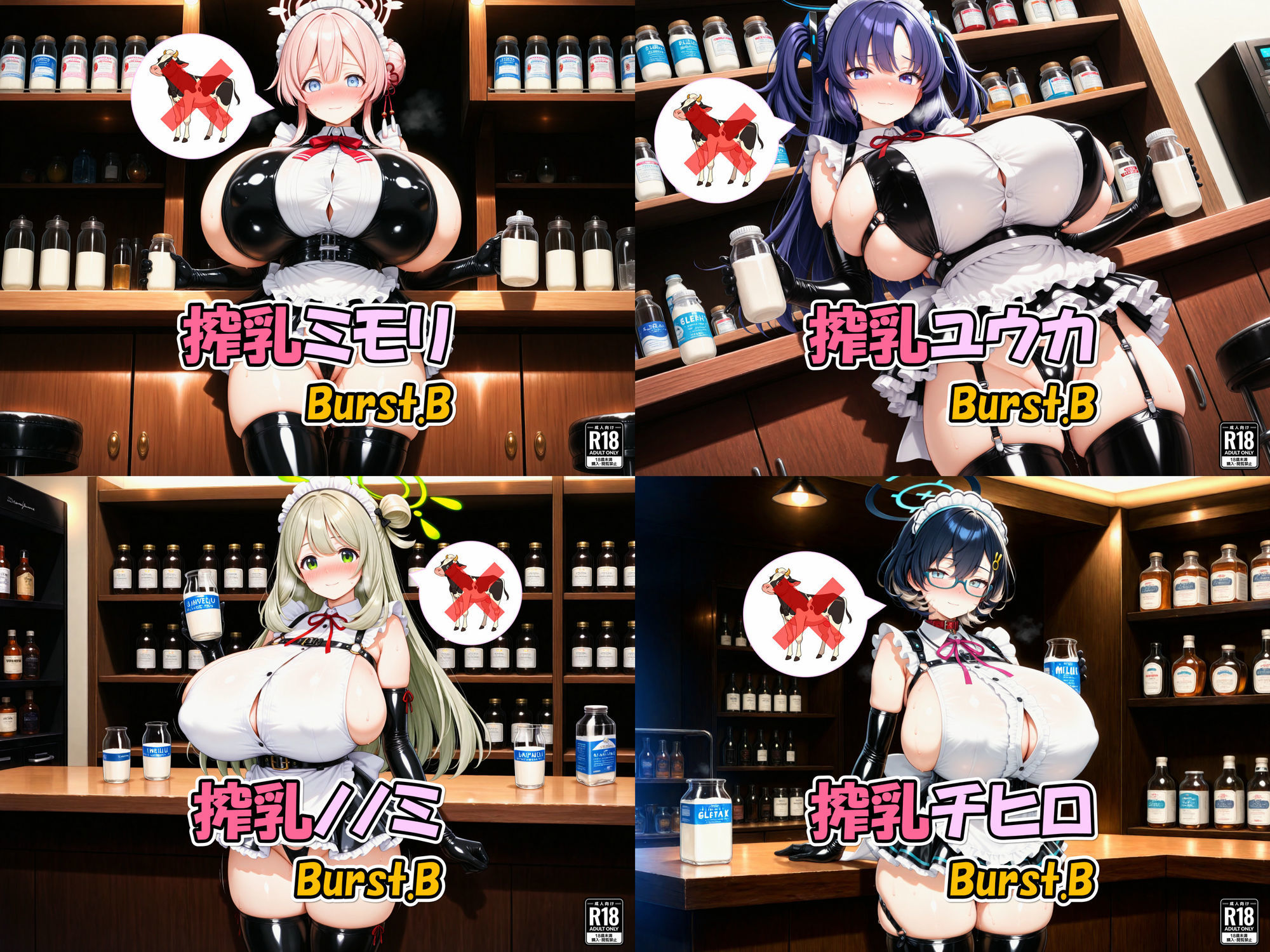 サンプル画像2:搾乳アーカイブ・爆(雷鰤) [d_639214]