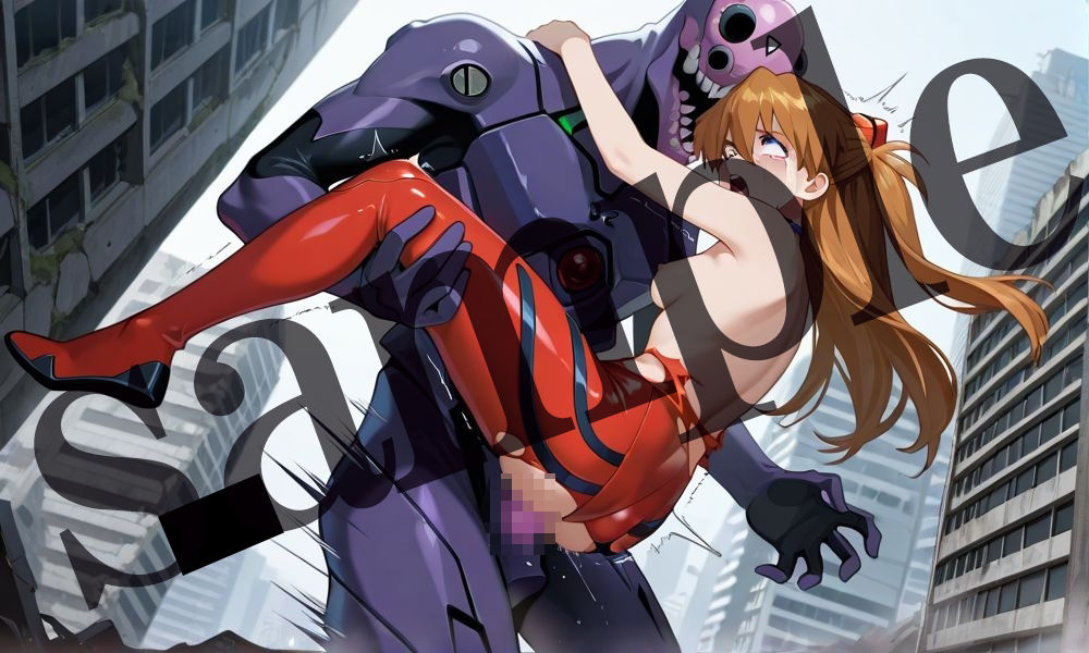 サンプル画像4:犯●れヒロインア〇カ〜敗戦後の獣たちの凌●〜(シコたま) [d_639230]