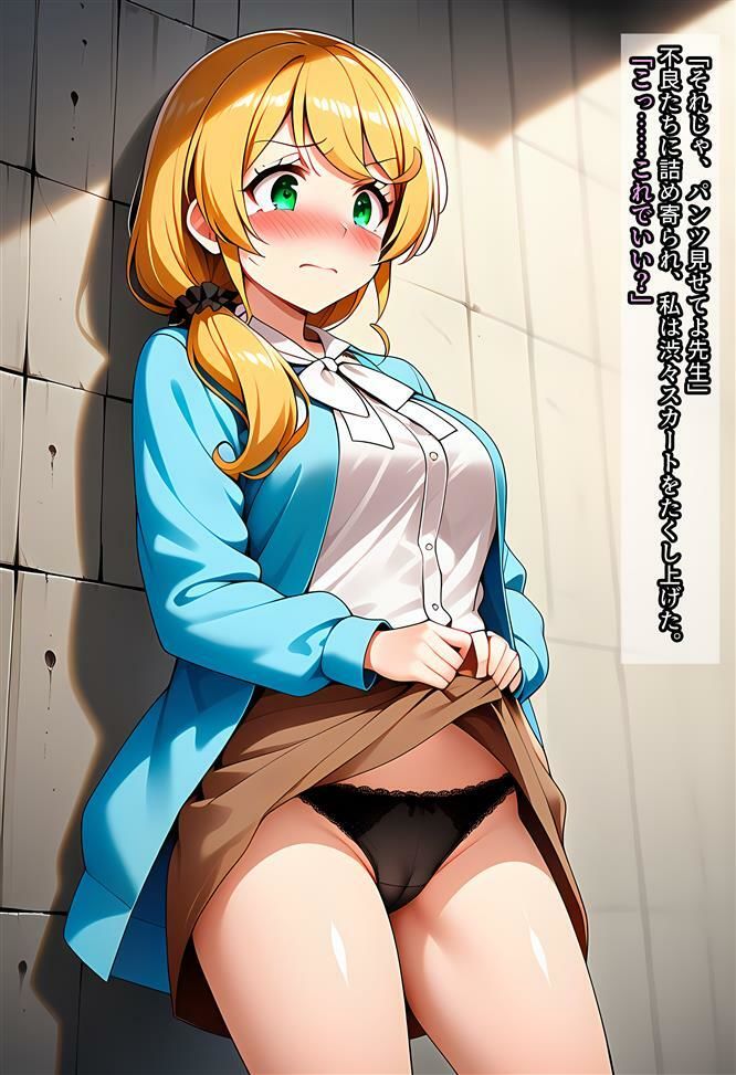 サンプル画像3:エレン先生が不良達にヤラれる話(相田ナリラ) [d_639270]