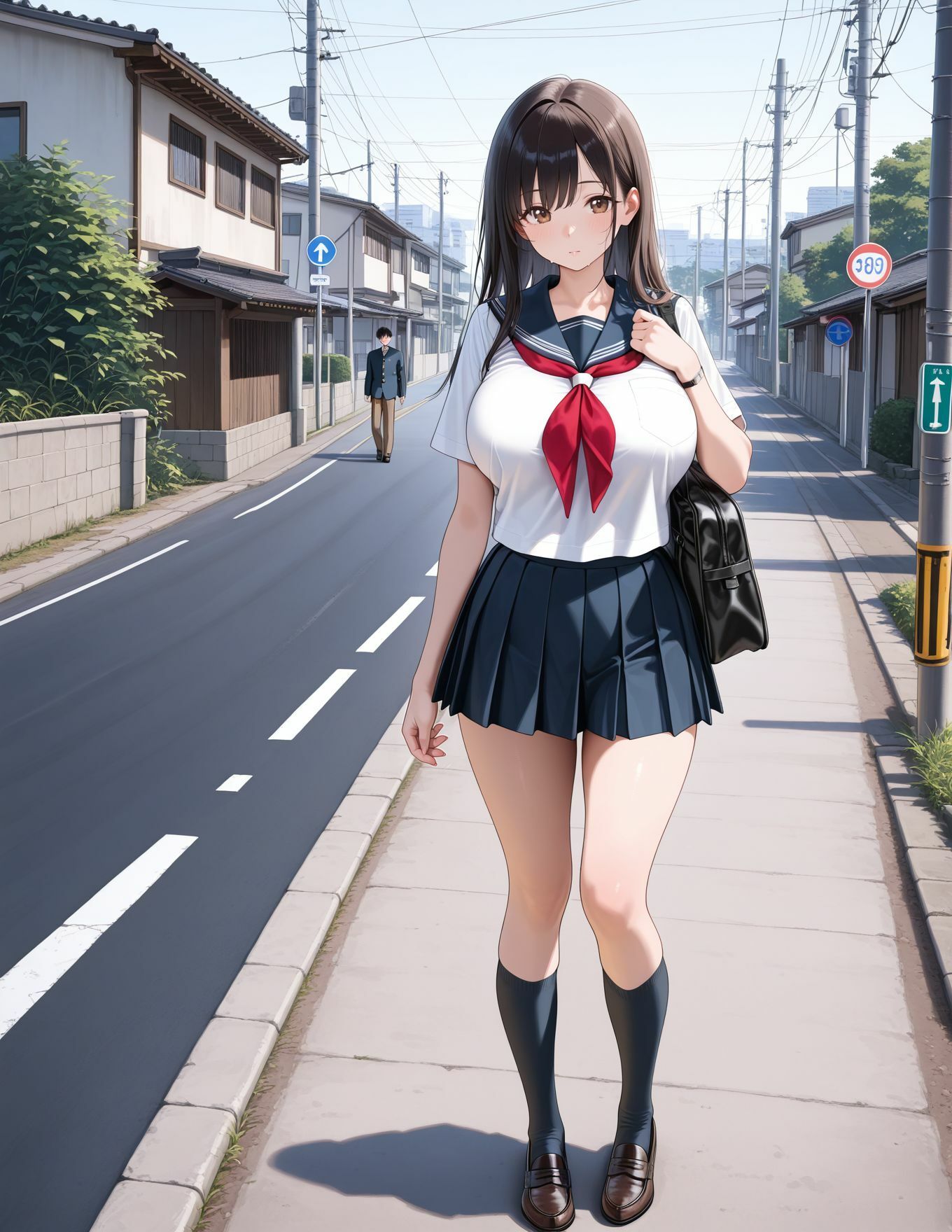 サンプル画像2:夏の女生徒、処女卒業の瞬間  普通のウブな女子校生の大切な喪失。(しずく) [d_639322]