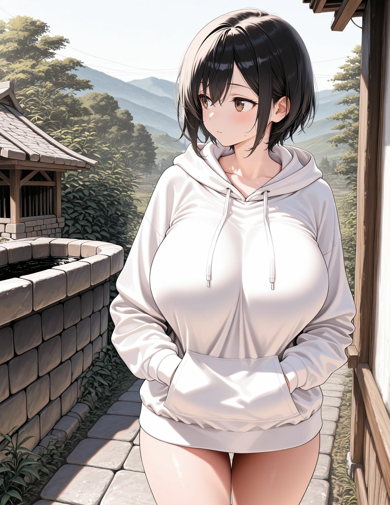 サンプル画像4:夏の女生徒、処女卒業の瞬間  普通のウブな女子校生の大切な喪失。(しずく) [d_639322]