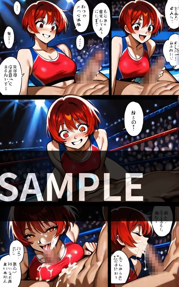未来の女子プロレス ただの 公開セックスの場に 画像2