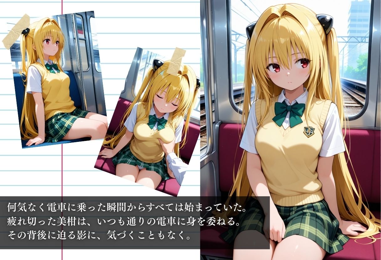 サンプル画像1:痴●電車NTR 金色の闇 痴●常習の男に犯●れ孕ませられる(NEXTAI) [d_639400]