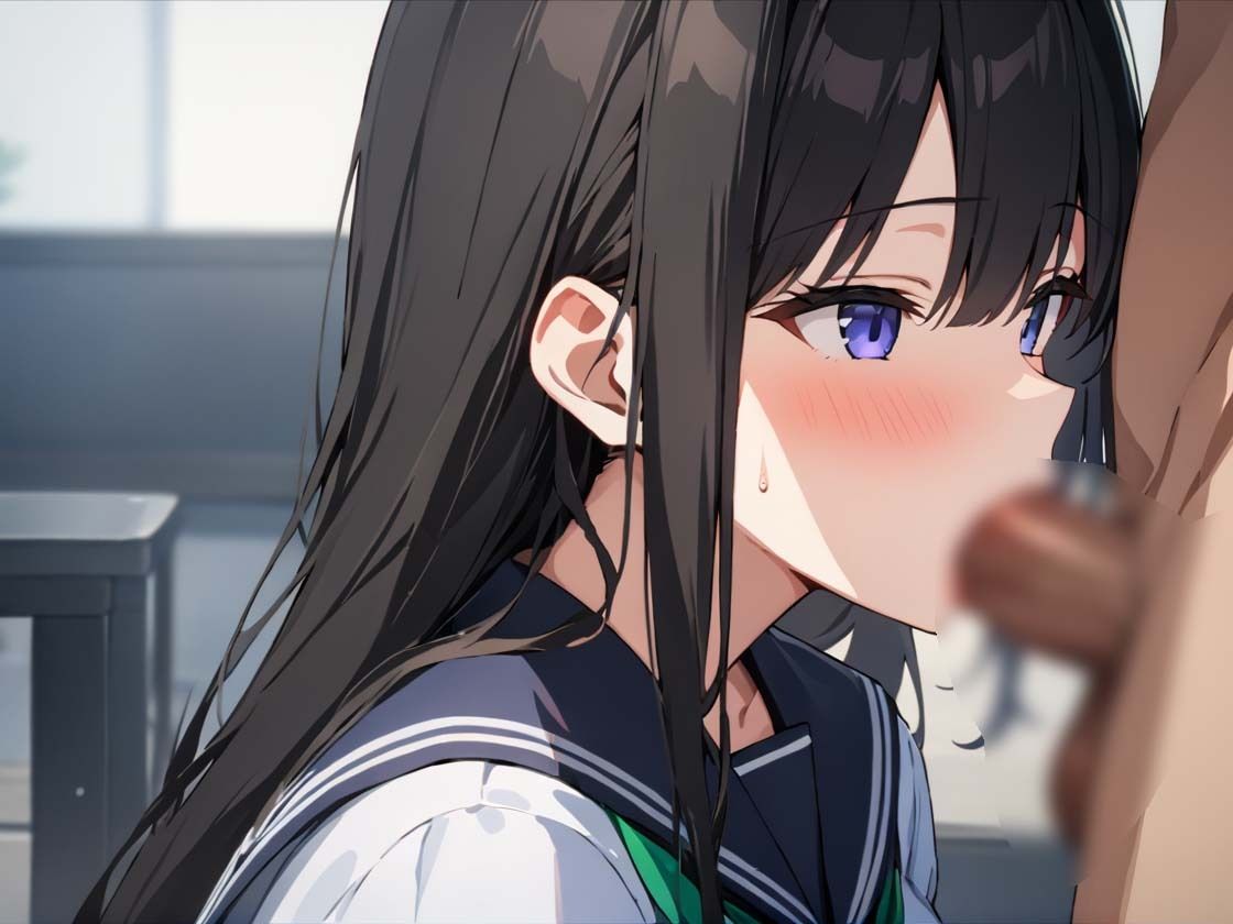 清楚そうな現役J〇にリアルな性教育をしてみた 画像4