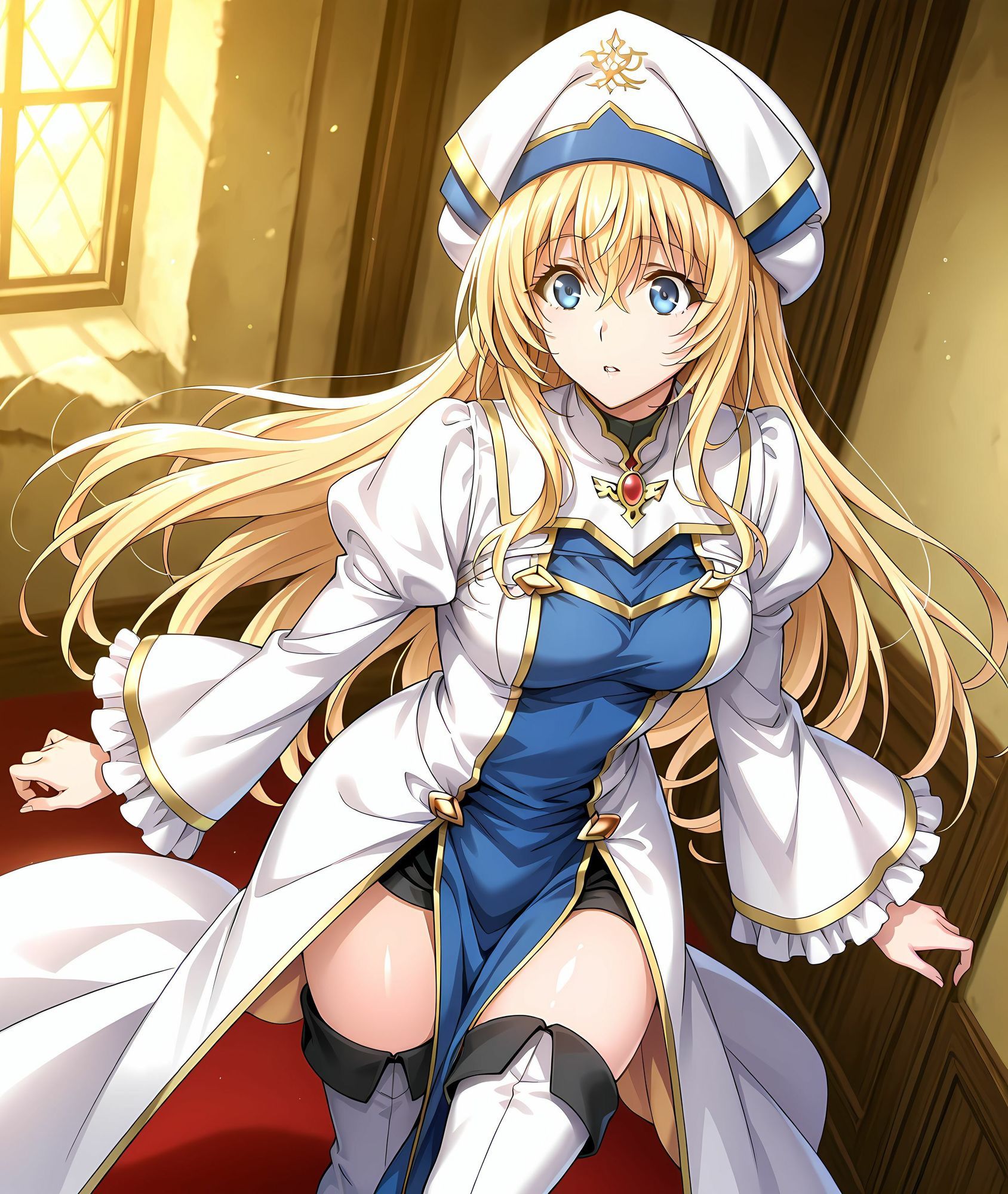 サンプル画像2:女神官洗脳丸呑み悪堕ち〜淫魔化搾精〜(ochiruevil) [d_639460]