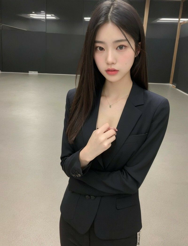 サンプル画像3:【美女名録】vol11.7  秘書の誘惑。冷たくても、惹かれてしまう。 201枚  【AIグラビア写真集】(AI美女制作参謀本部4課) [d_639463]