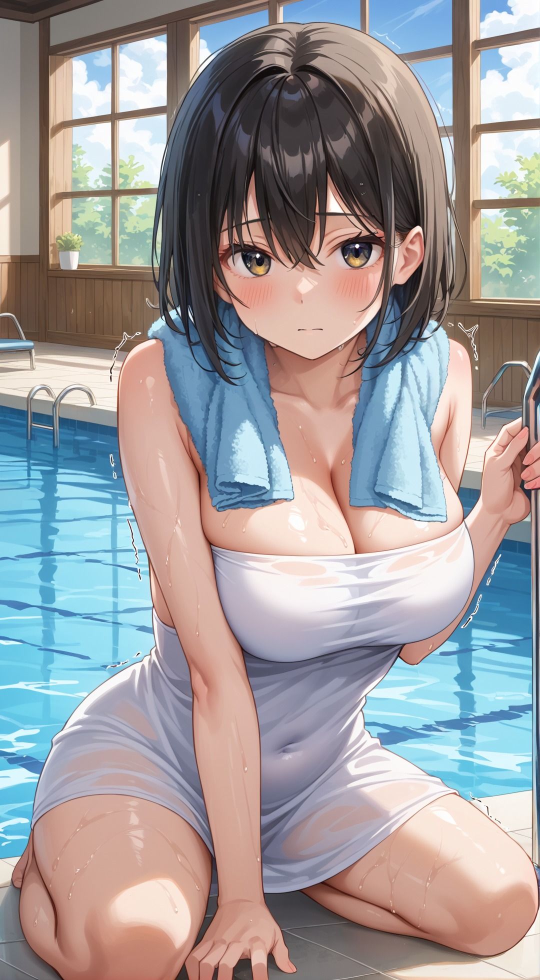 性処理係〜水泳部の女子校生と種付けセックス 画像2