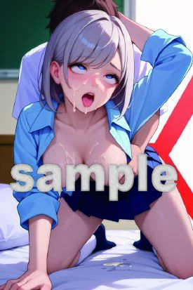 サンプル画像4:学校でマット敷いて実践保健体育(いらすとびじょ館) [d_639576]