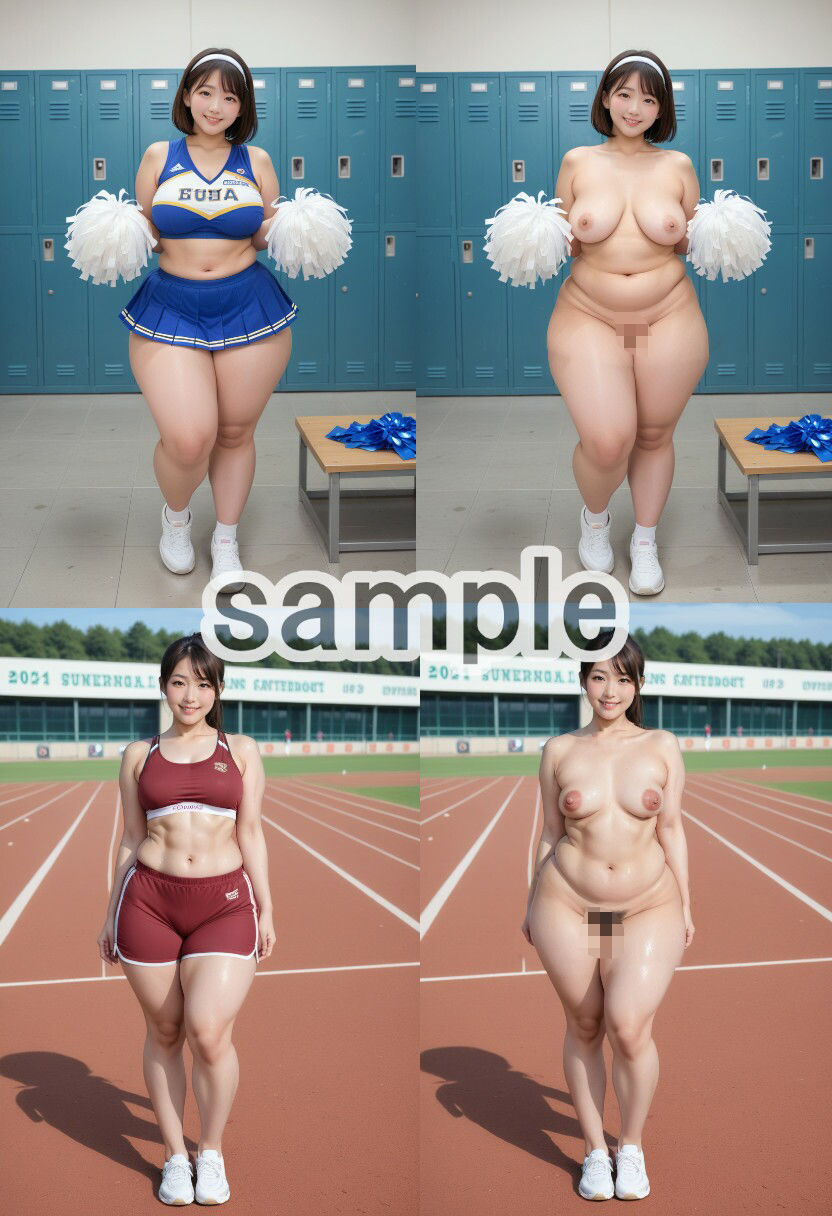 サンプル画像3:むちむちな女子〇生を透視してみました。(もんAI) [d_639619]