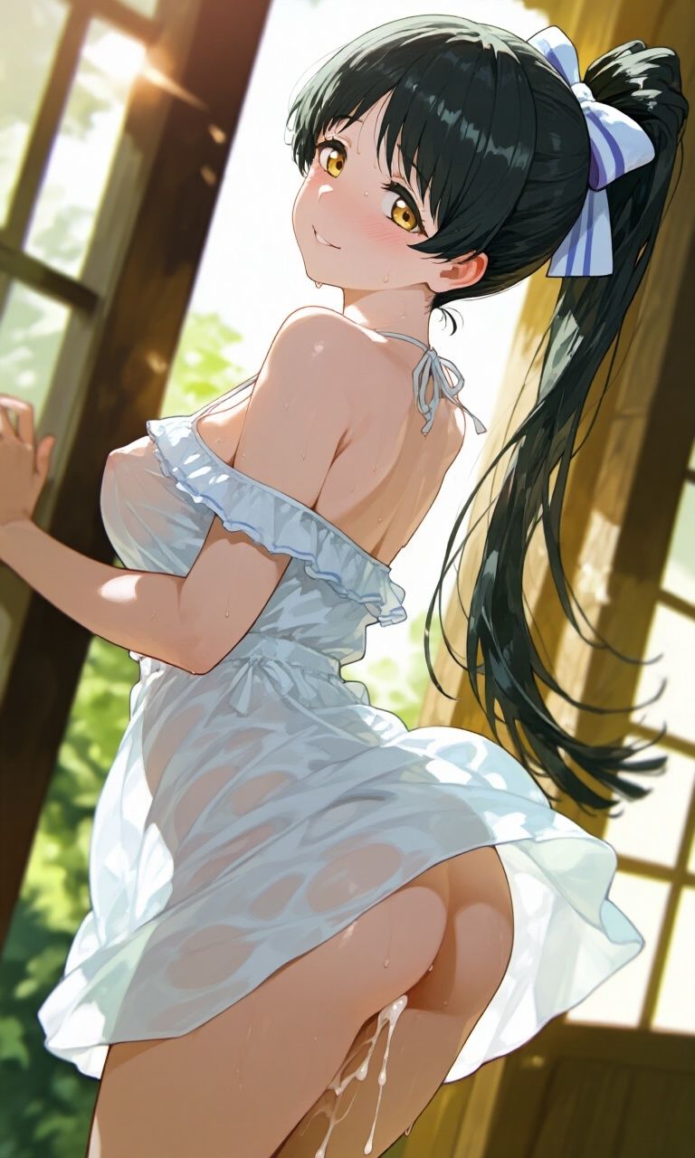 サンプル画像3:虹かけ誌   ラブライブ！  イラスト集25   葉月恋  メス堕ちしてしまいました(九情承太郎商店) [d_639630]