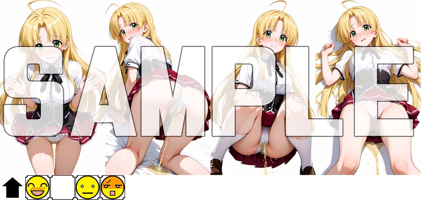 オモシューAI おしっこお漏らしするヒロイン004 画像3