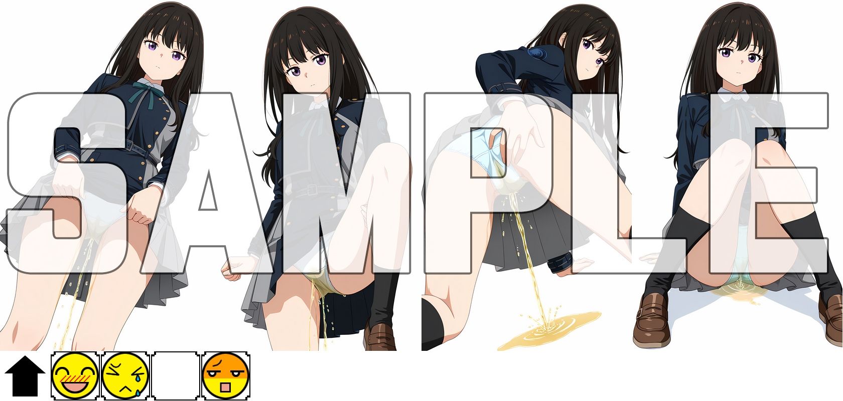 オモシューAI おしっこお漏らしするヒロイン004 画像4