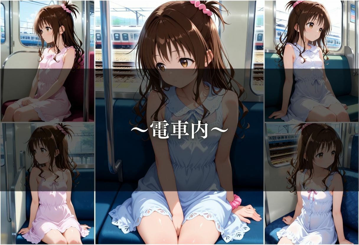 サンプル画像3:【電車痴●】痴●列車〜結城美柑〜(ks) [d_639737]