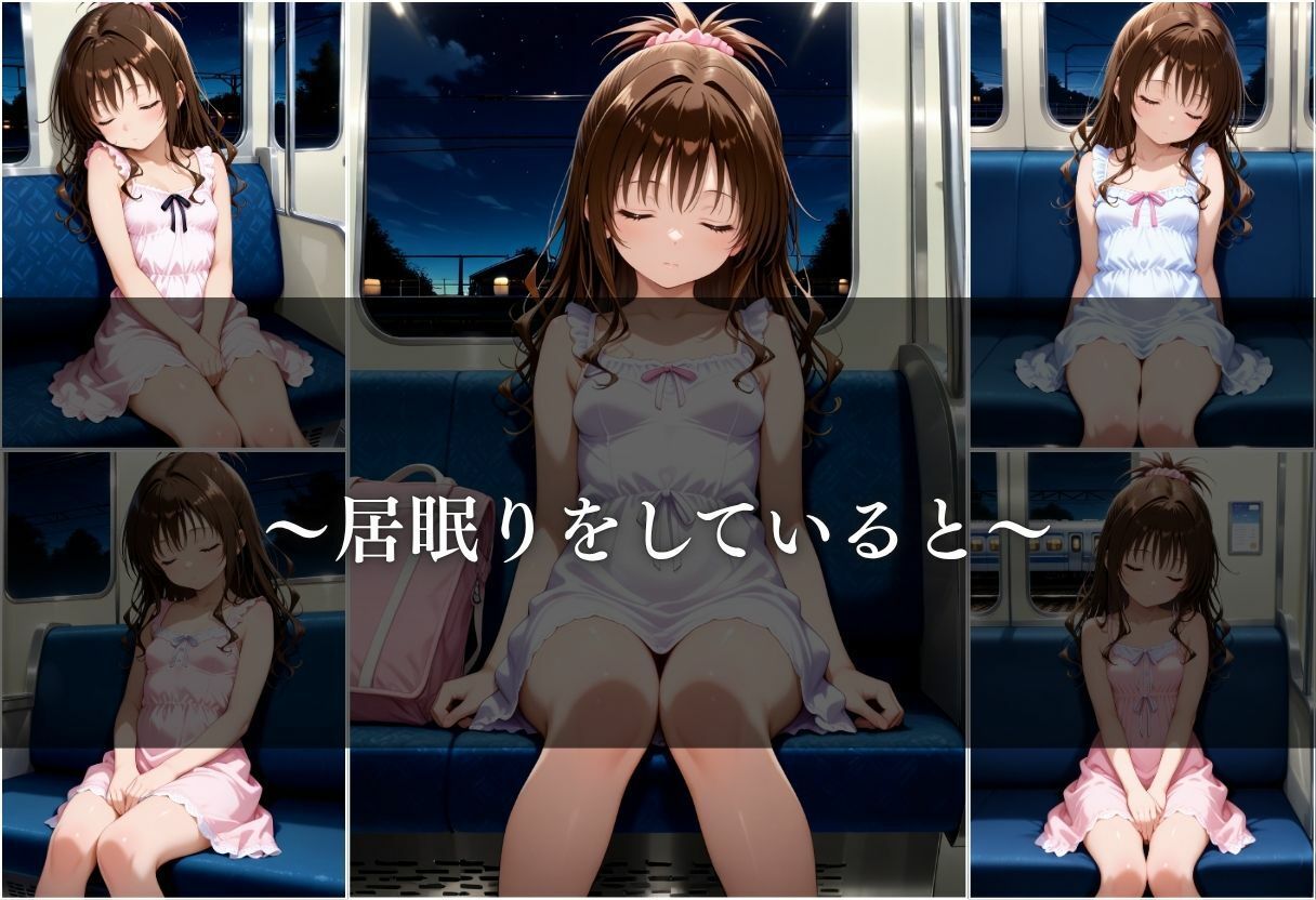 サンプル画像4:【電車痴●】痴●列車〜結城美柑〜(ks) [d_639737]