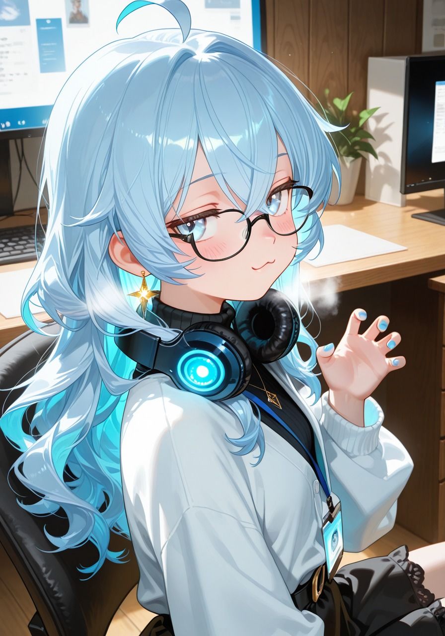 サンプル画像1:＜＜2さくめっ！＞＞OL男の娘ちゃんの残業ひとりえっち！＃2(OLちゃんは男の娘っ！！！！) [d_639853]