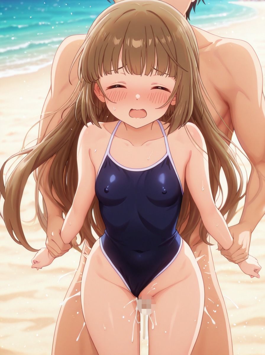 デ〇ステ 依田〇乃 スク水エッチCG集 画像7
