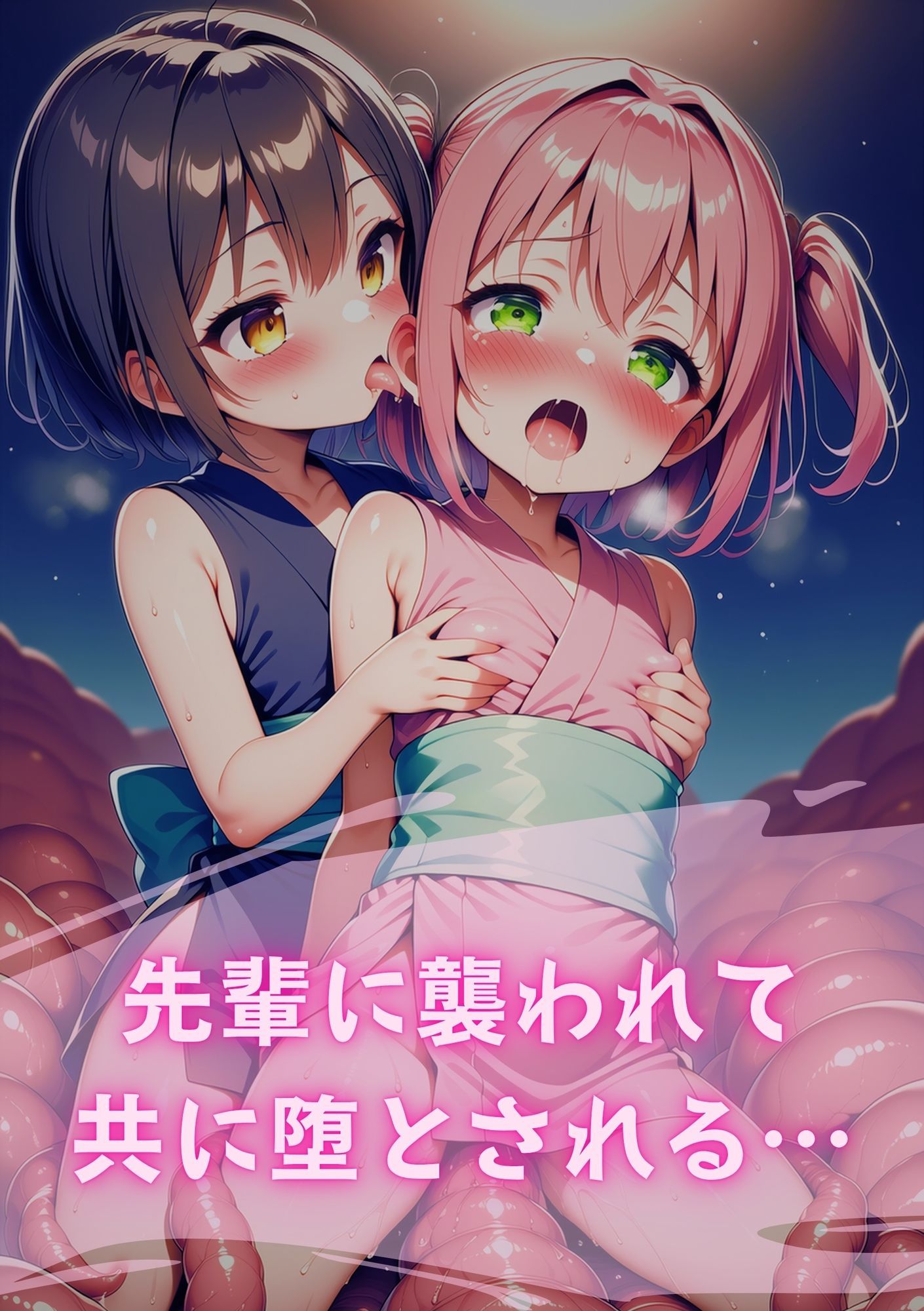 サンプル画像3:テンタクソロジー  Act11:くのいち救出編（サクラ・コテツ）(manabu) [d_639872]