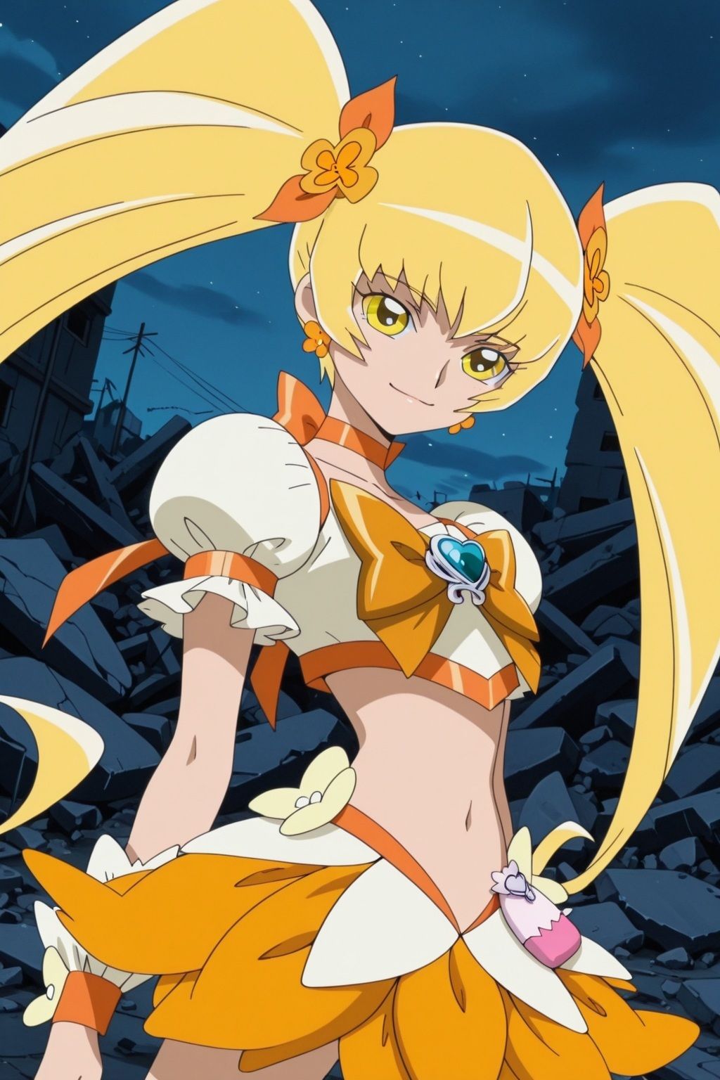 サンプル画像1:変身ヒロイン×辱 ハートキャッチプ●キュア！   キュアサ●シャイン敗北初セックス(ライトフィニッシュ) [d_639910]