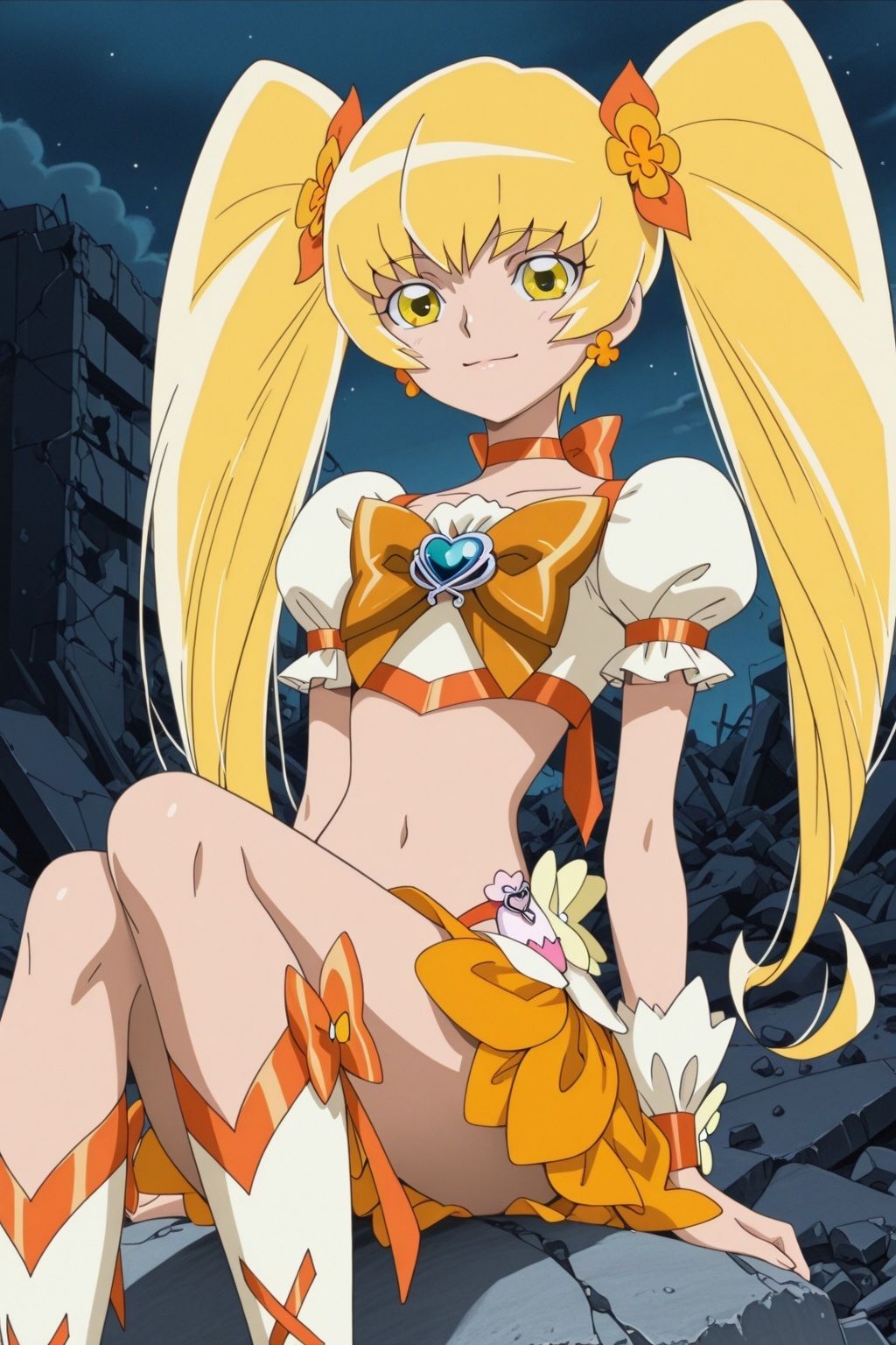 サンプル画像3:変身ヒロイン×辱 ハートキャッチプ●キュア！   キュアサ●シャイン敗北初セックス(ライトフィニッシュ) [d_639910]