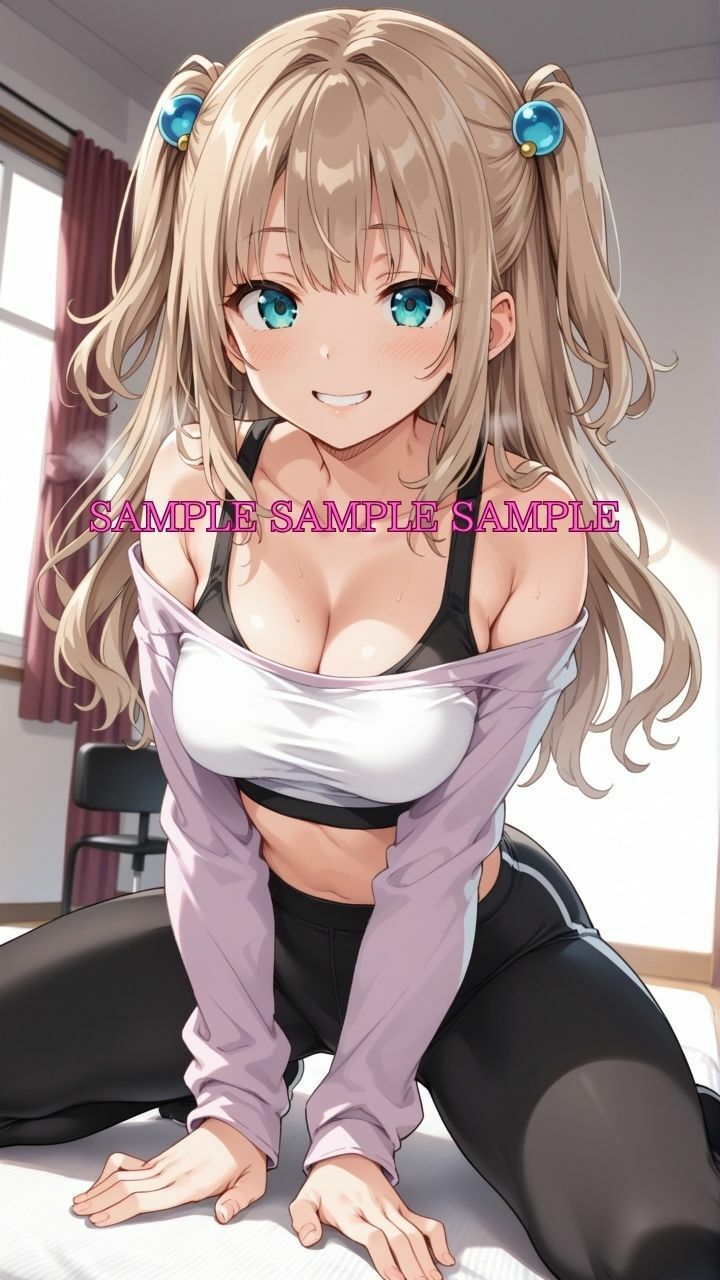 サンプル画像2:男女比1対10000の世界 ヨガ女子とセックスし放題でちんぽが乾く暇もないヤリ放題ハーレムライフ！！(TailorFetiAI-Pix) [d_639938]