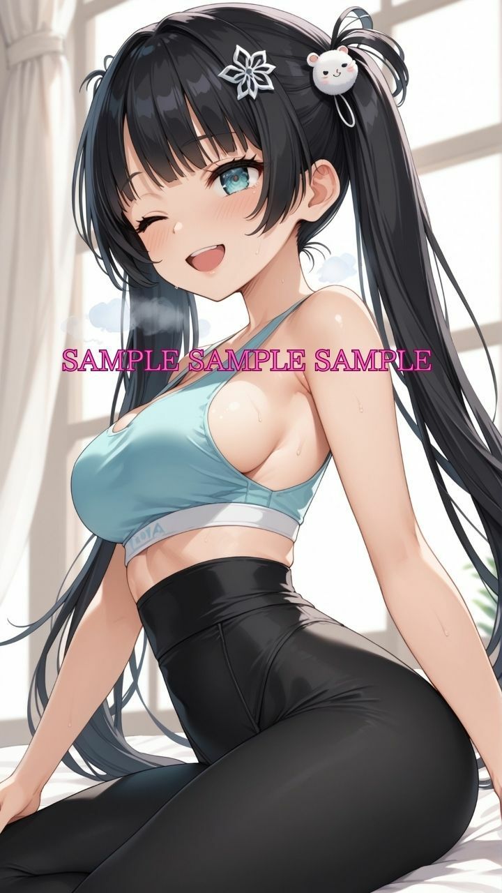 サンプル画像3:男女比1対10000の世界 ヨガ女子とセックスし放題でちんぽが乾く暇もないヤリ放題ハーレムライフ！！(TailorFetiAI-Pix) [d_639938]