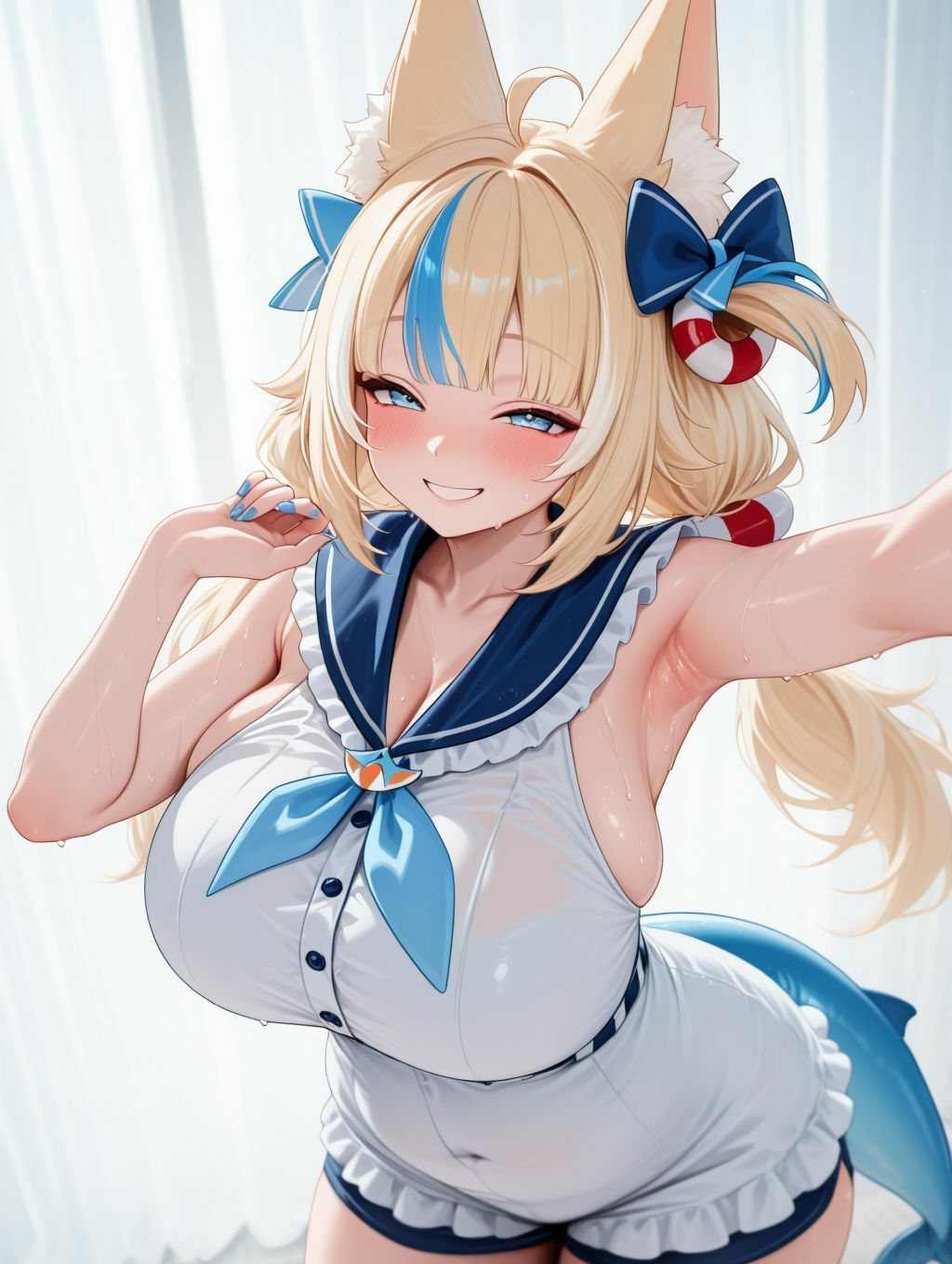 巨乳ムチムチの鯖ちゃん 画像1